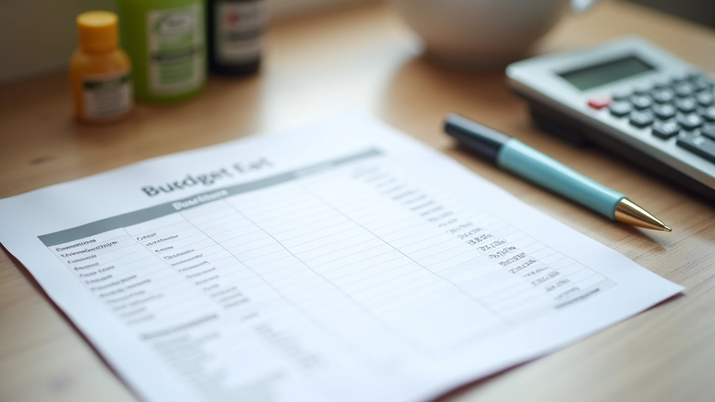 Budget annuel lessive et entretien machine